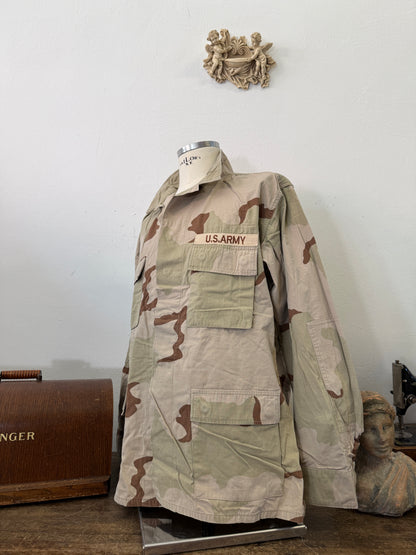 Vintage BDU Camo Jacket Ripstop US Army – XL