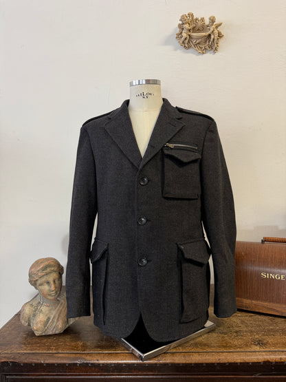 Montecore Wool Jacket - Made in Italy “L/XL”