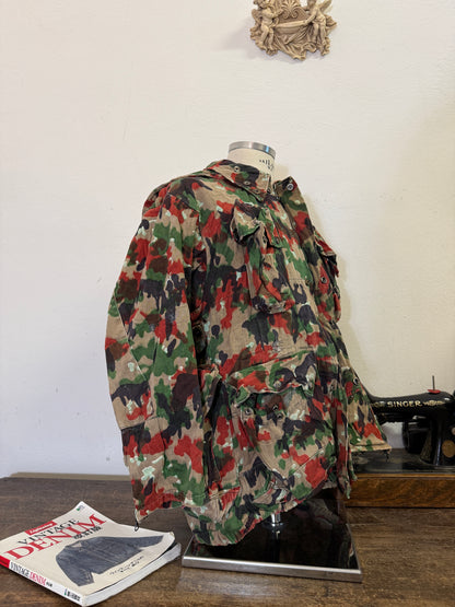 Vintage Swiss Army Camo Jacket M70 “M/L”