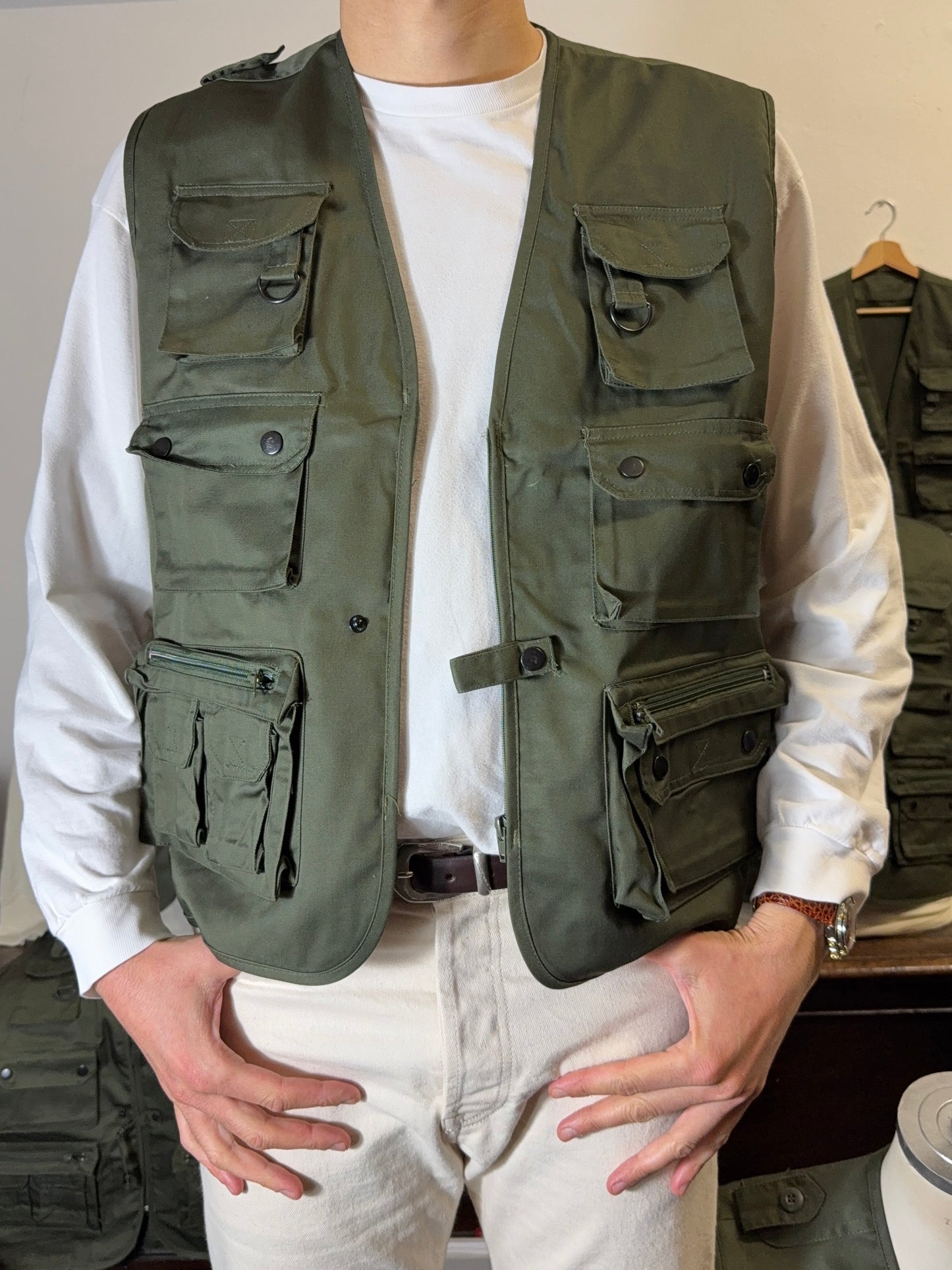 Green Tactical Utility Vest