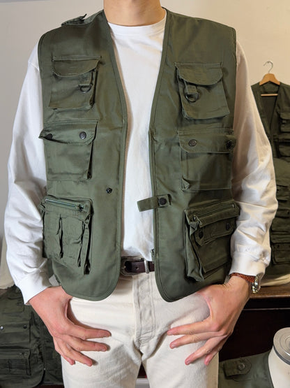 Green Tactical Utility Vest