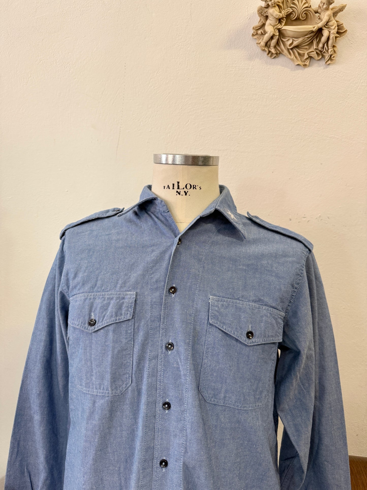 Vintage 90’s Italian Navy Shirt “M”