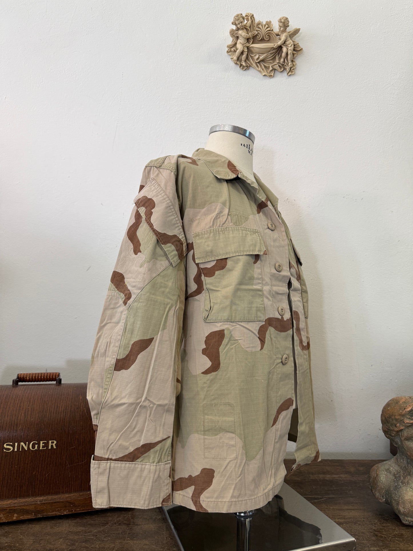 Vintage BDU Camo Jacket Ripstop US Army “M”