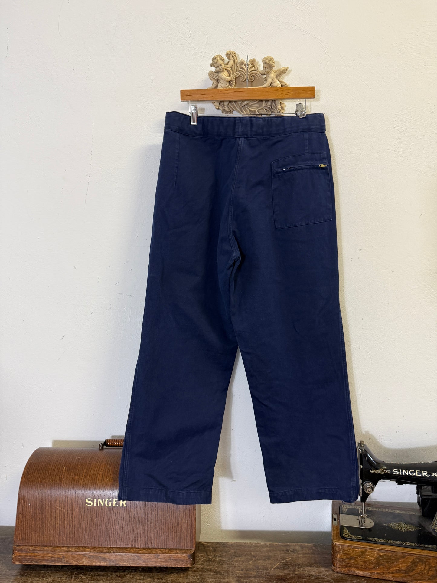 Vintage 80’s Italian Navy Pants “W34”