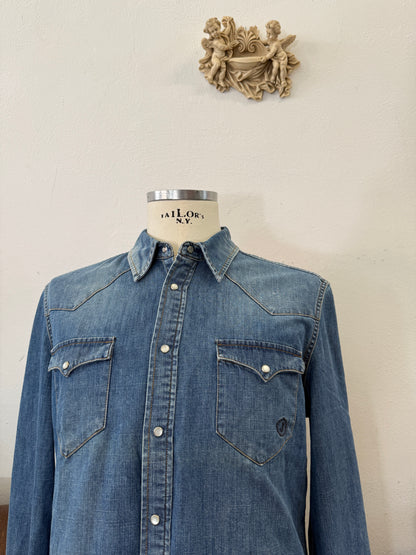Western “Jeckerson” Denim Shirt - S, M, L