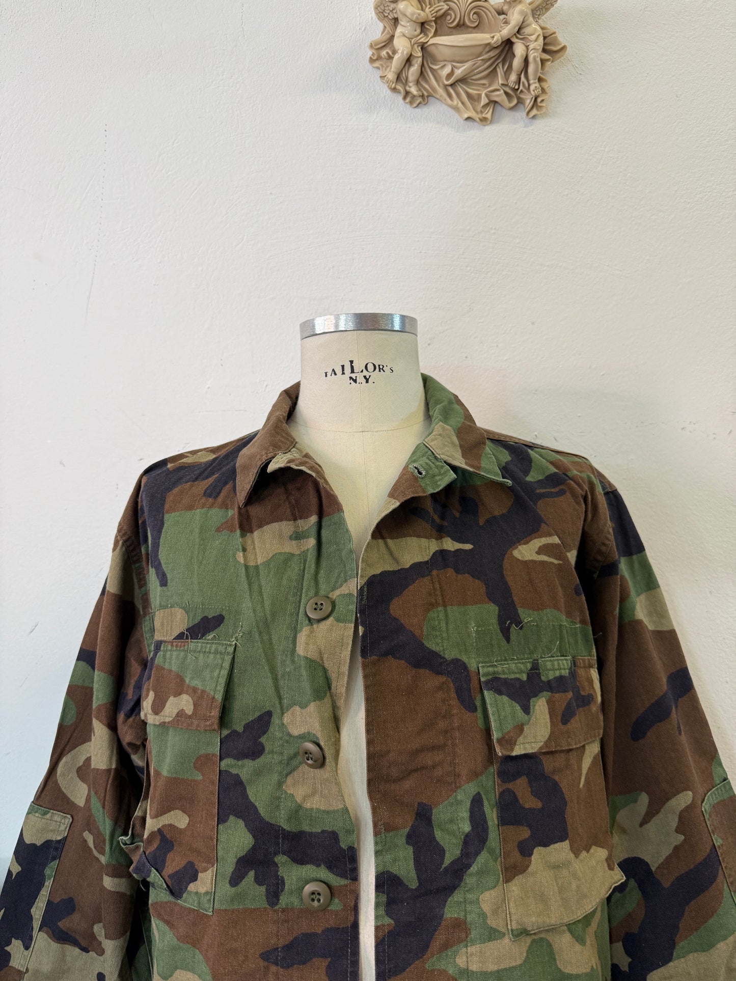Vintage Woodland Us Army Jacket “XL”