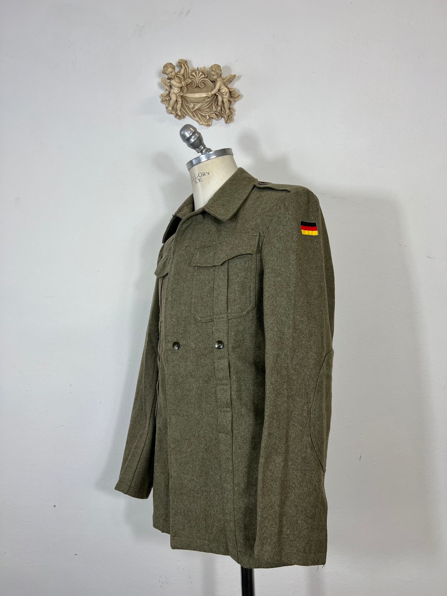 veste en laine de l’armée allemande vintage