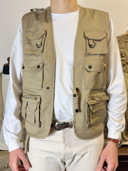 Beige Tactical Utility Vest
