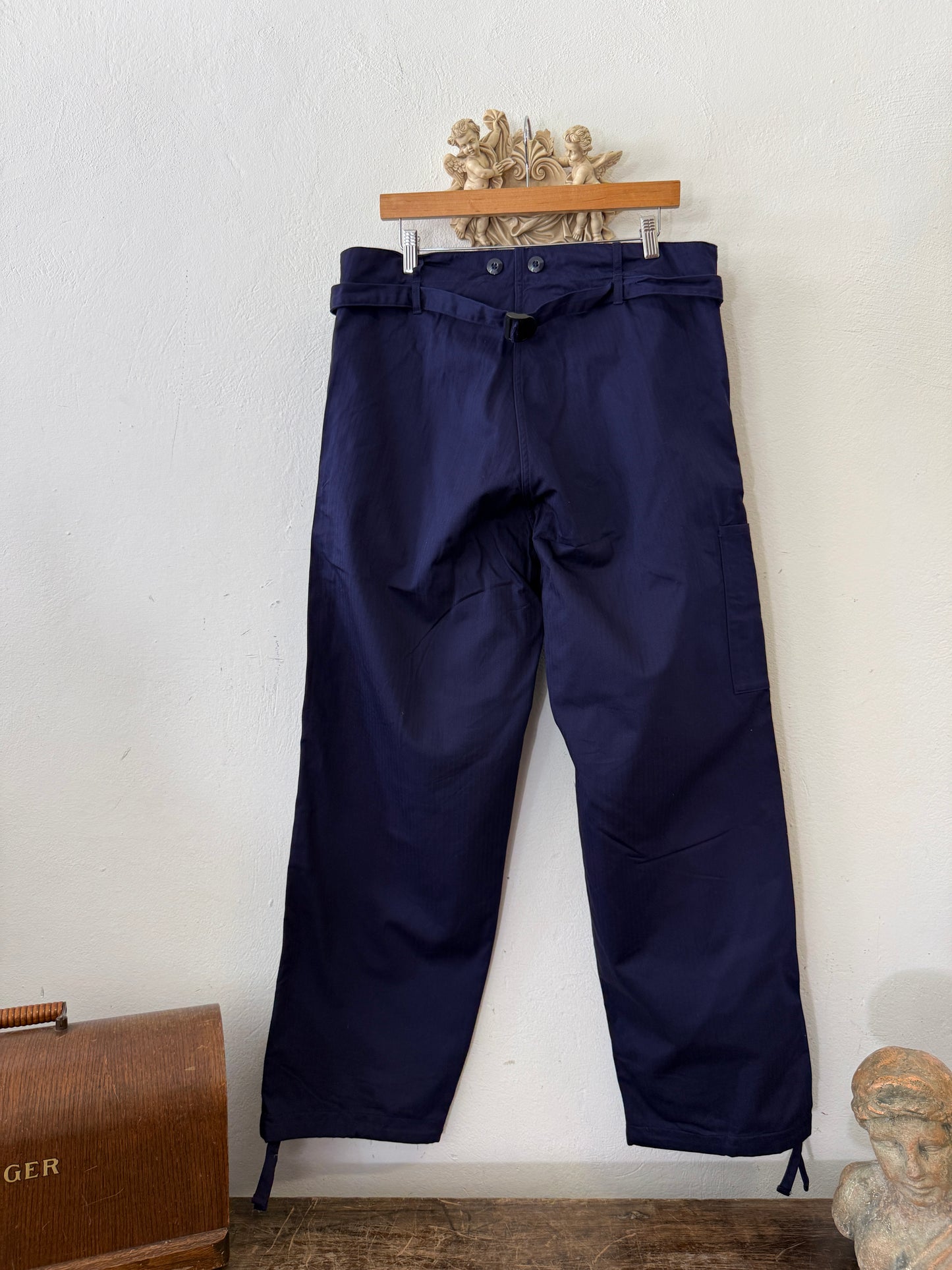 Vintage German Army Work Pants HBT “W36”