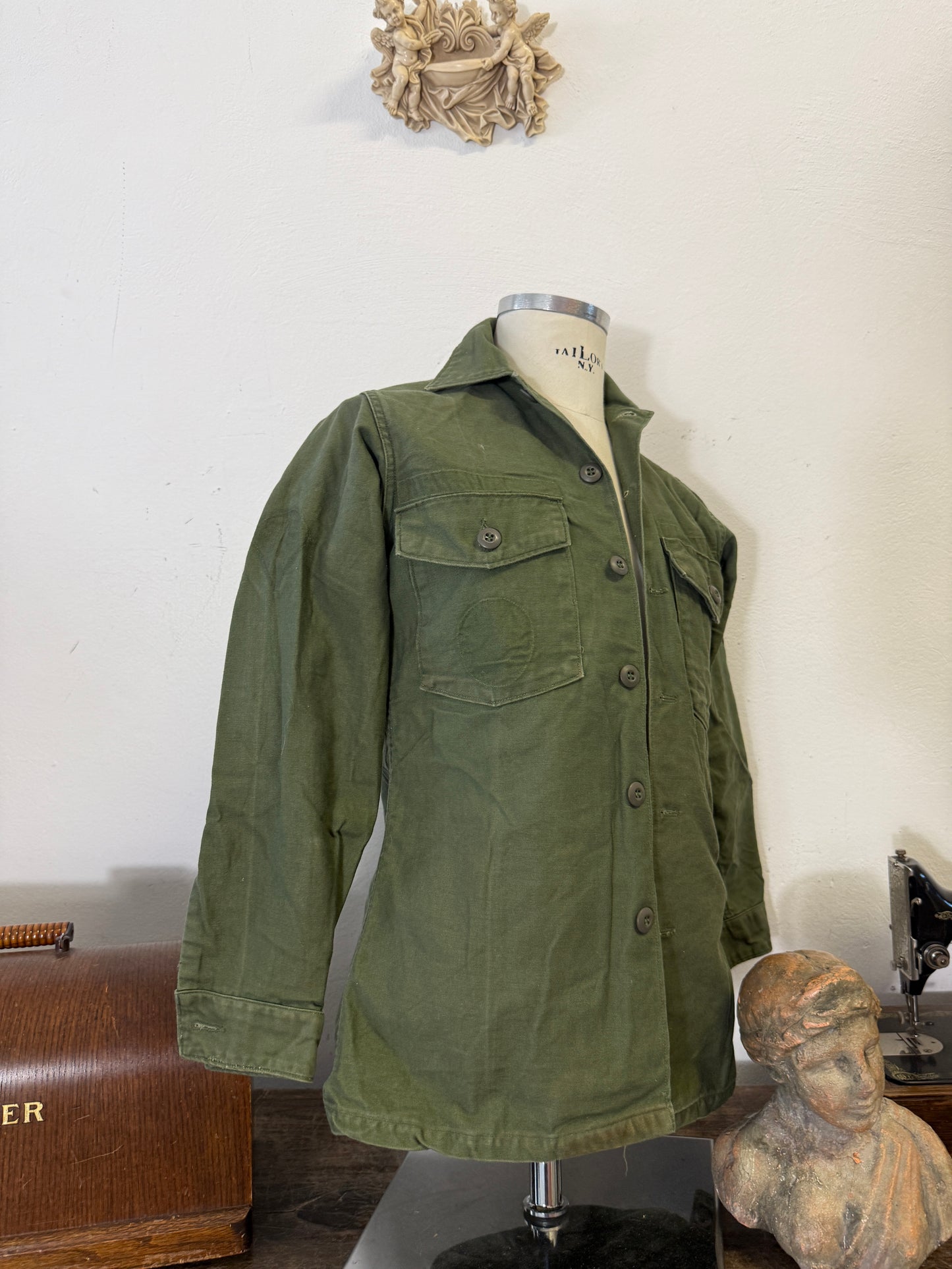 Vintage Og 107 Us Army Shirt “XS”