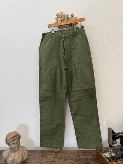 Vintage Og 107 Us Army Fatigue Pants “W32”