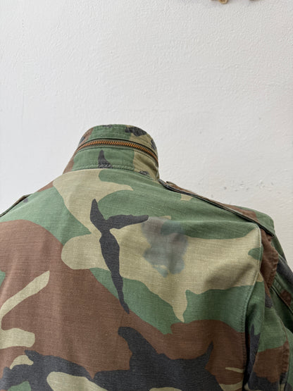 Vintage Woodland Field Jacket M65 Us Army “S”