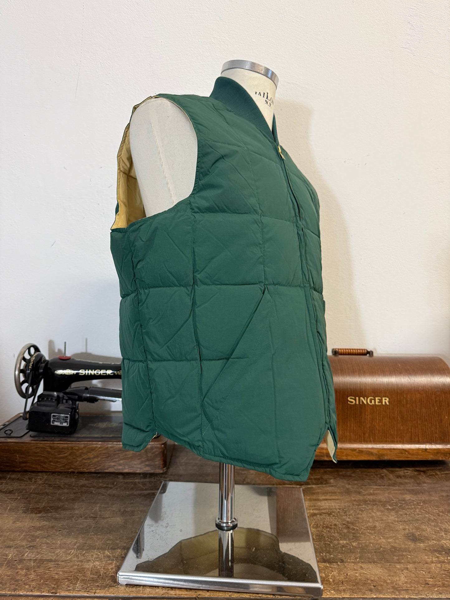 Chesapeake’s Down Vest Seattle - Forest Green