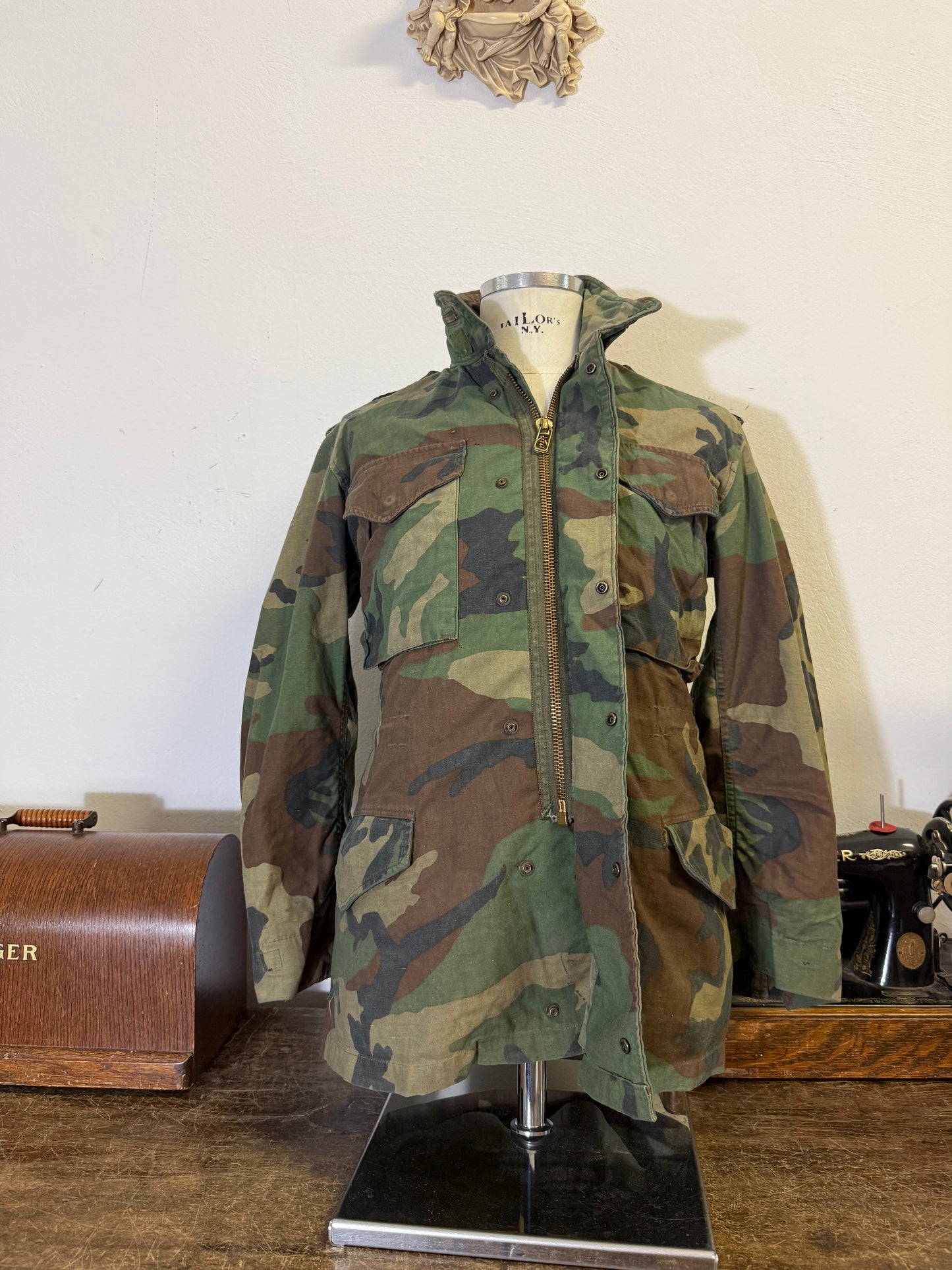 Vintage Woodland Field Jacket M65 Us Army “XS/S”
