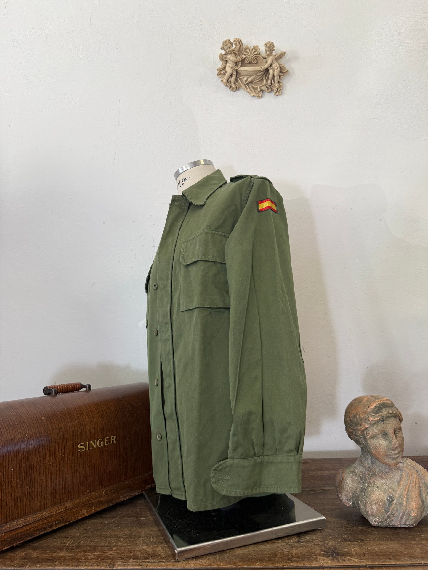Vintage Spanish Army Shirt “L”