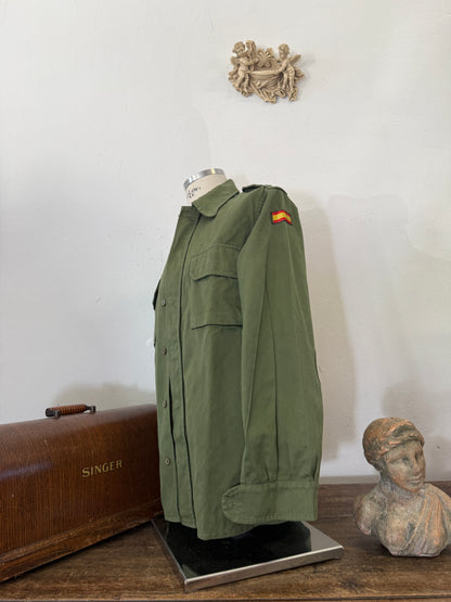 Vintage Spanish Army Shirt “L”