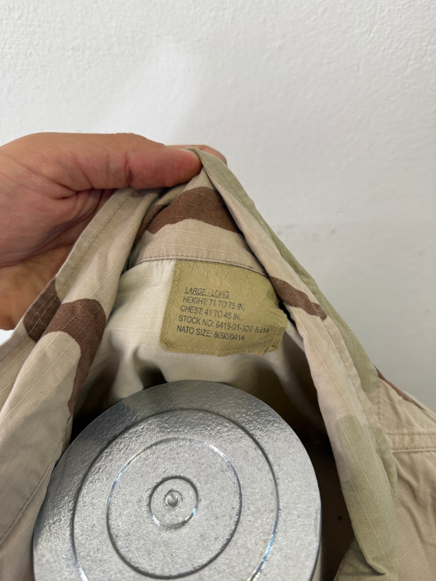 Vintage BDU Camo Jacket Ripstop US Army – XL