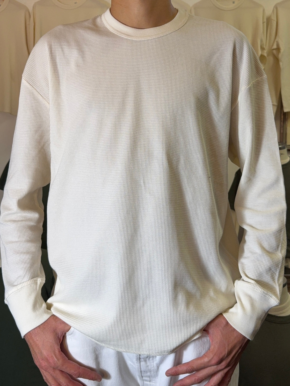 Waffle Long Sleeve Tee - Mister Archive®