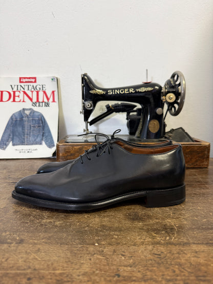 Used Church’s Men’s Black Leather Oxford Shoes – Made in England – UK Size 9