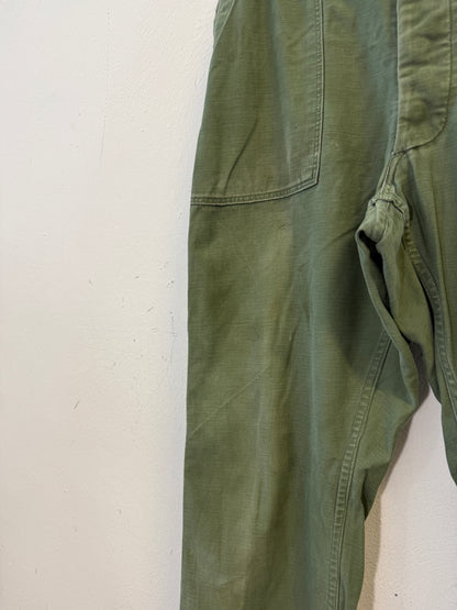Vintage Og 107 Us Army Fatigue Pants “W32”