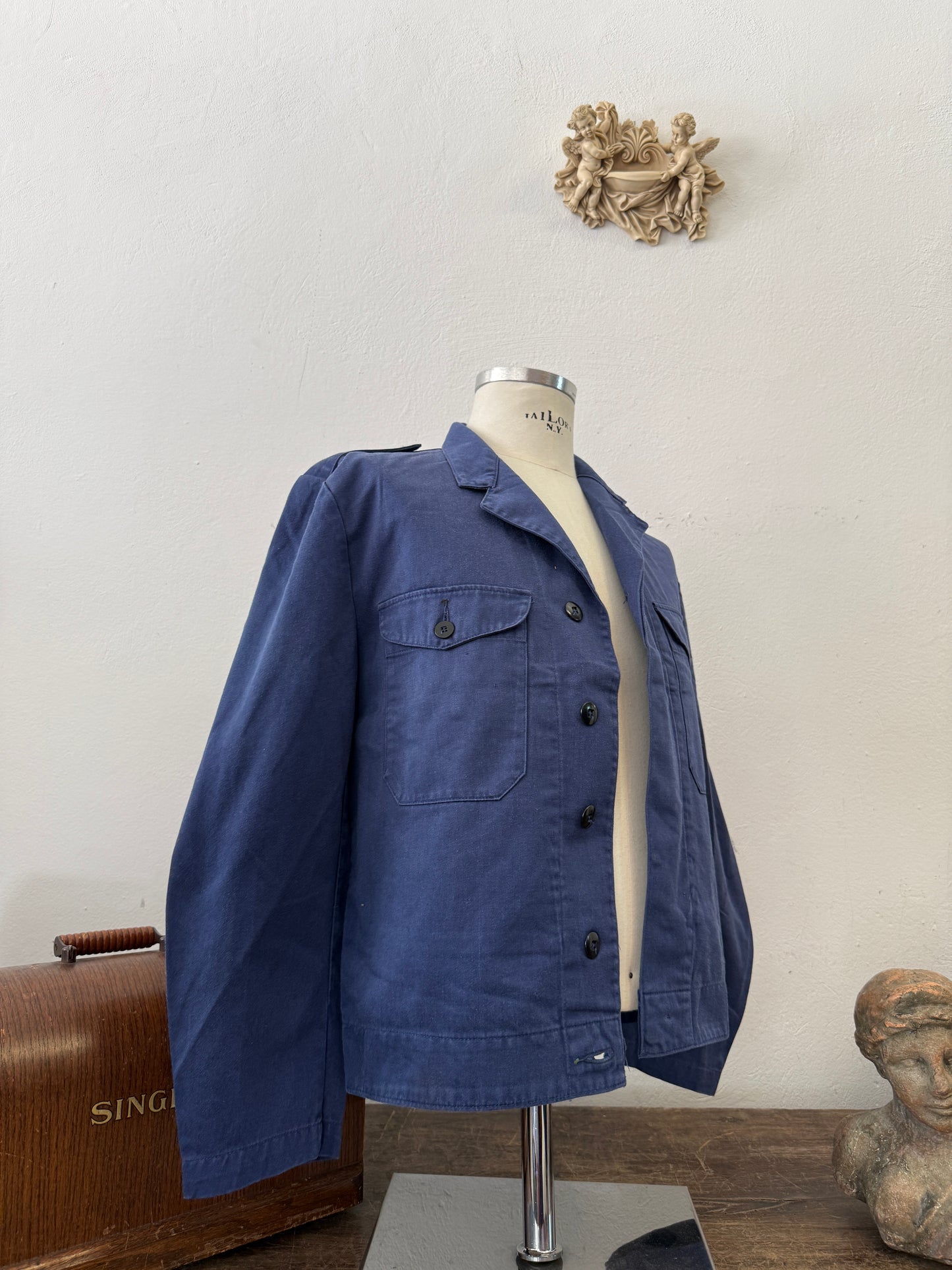 Vintage 80’s Swedish Army Work Jacket “M”