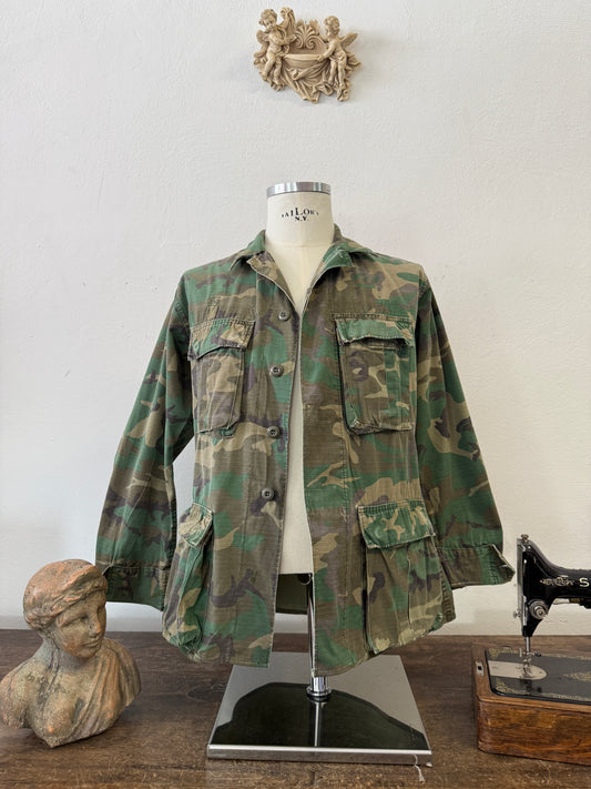 Vintage BDU Camo Jacket Ripstop “S”