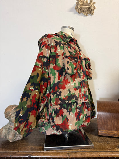 Vintage Swiss Army Camo Jacket M70 “L/XL”