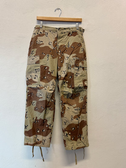 Vintage Desert Chocolate Cargo Pants Us Army “W30”