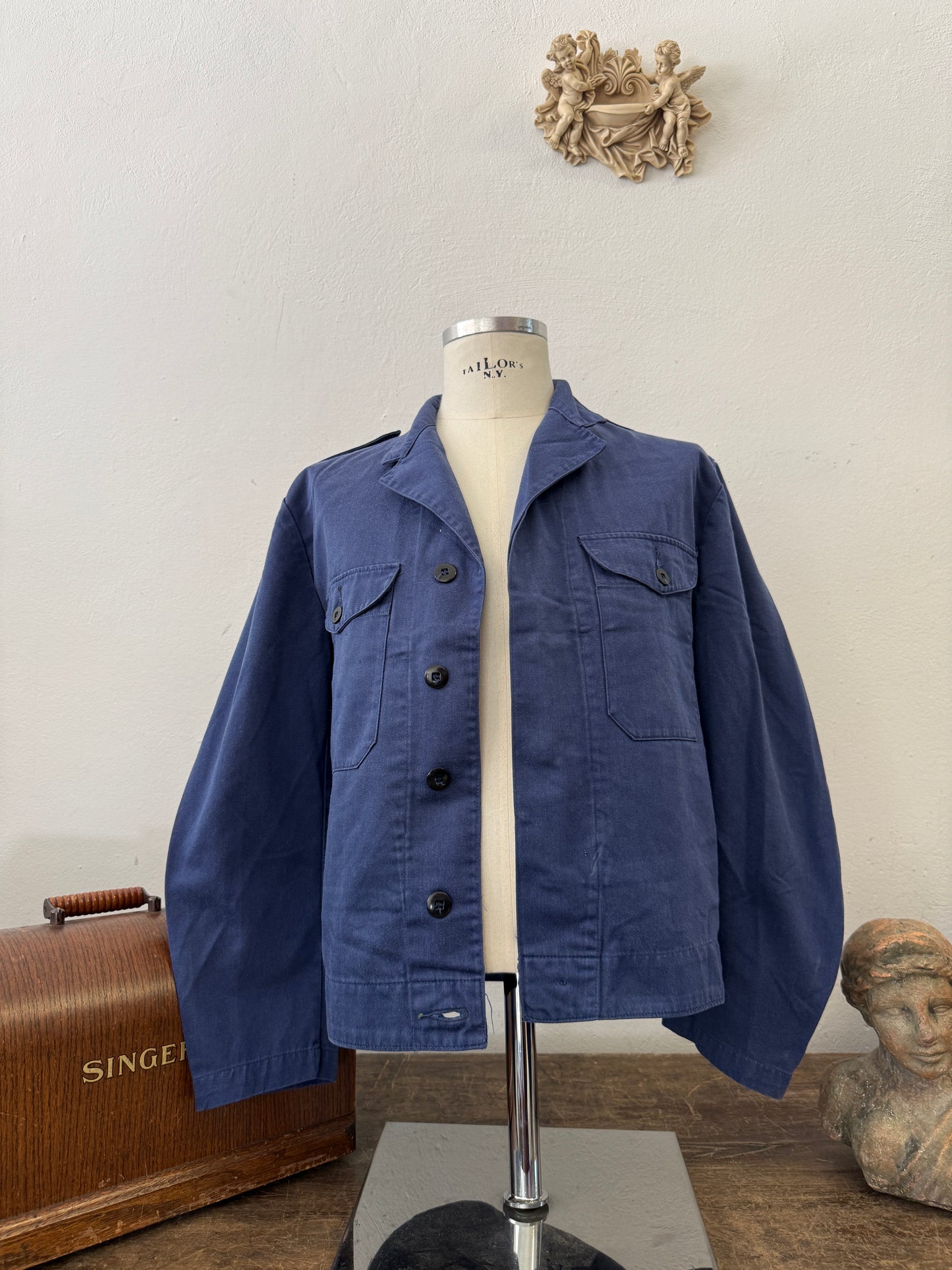 Vintage 80’s Swedish Army Work Jacket “M”