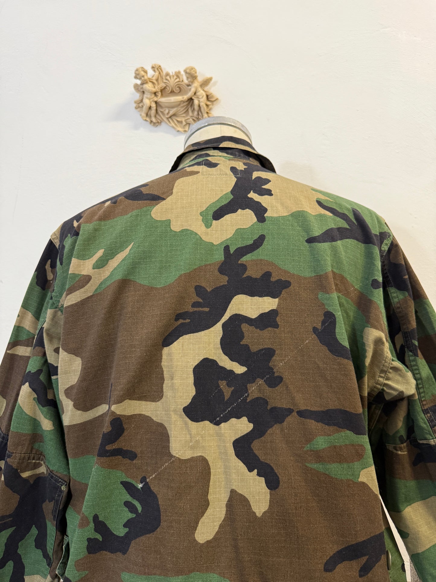 Vintage Woodland Jacket Rip Stop Us Army “L/XL”