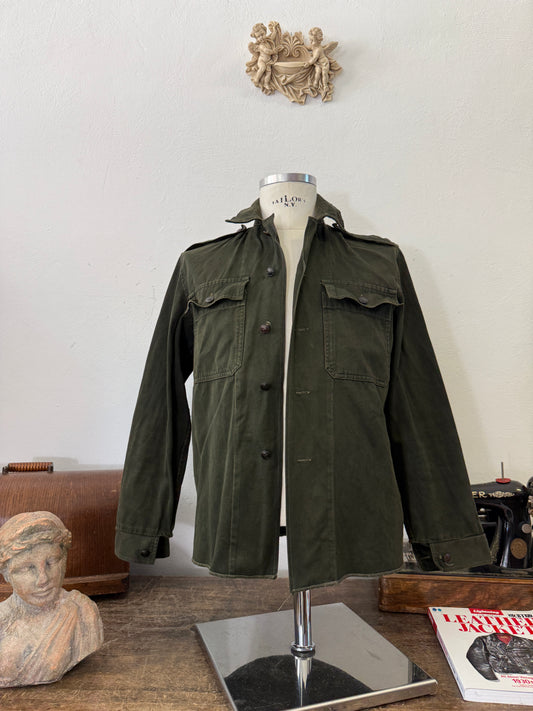 Vintage 80’s Faded Hungarian Army Shirt “S”