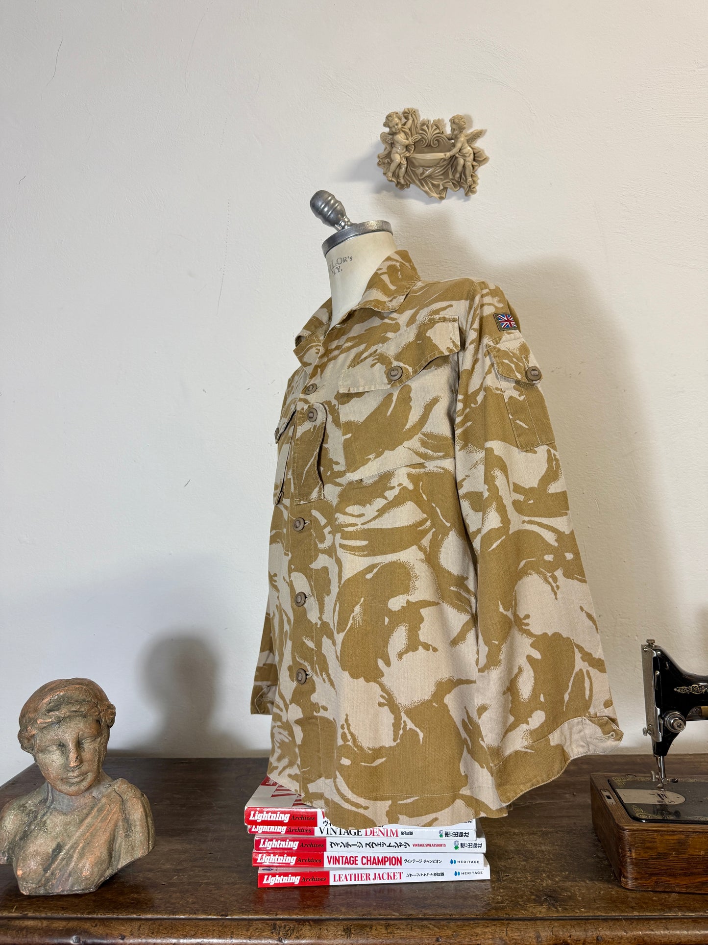 Vintage British Army Camo Jacket “M”
