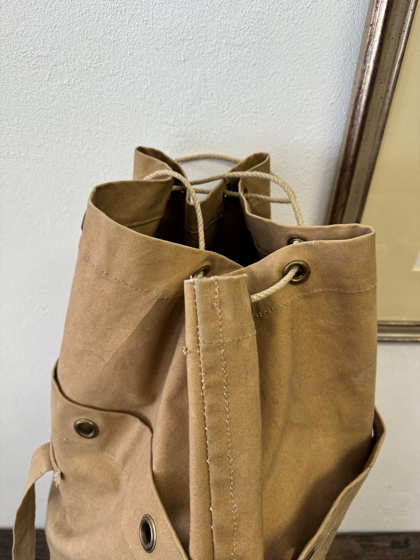 Vintage German Army Duffle Bag