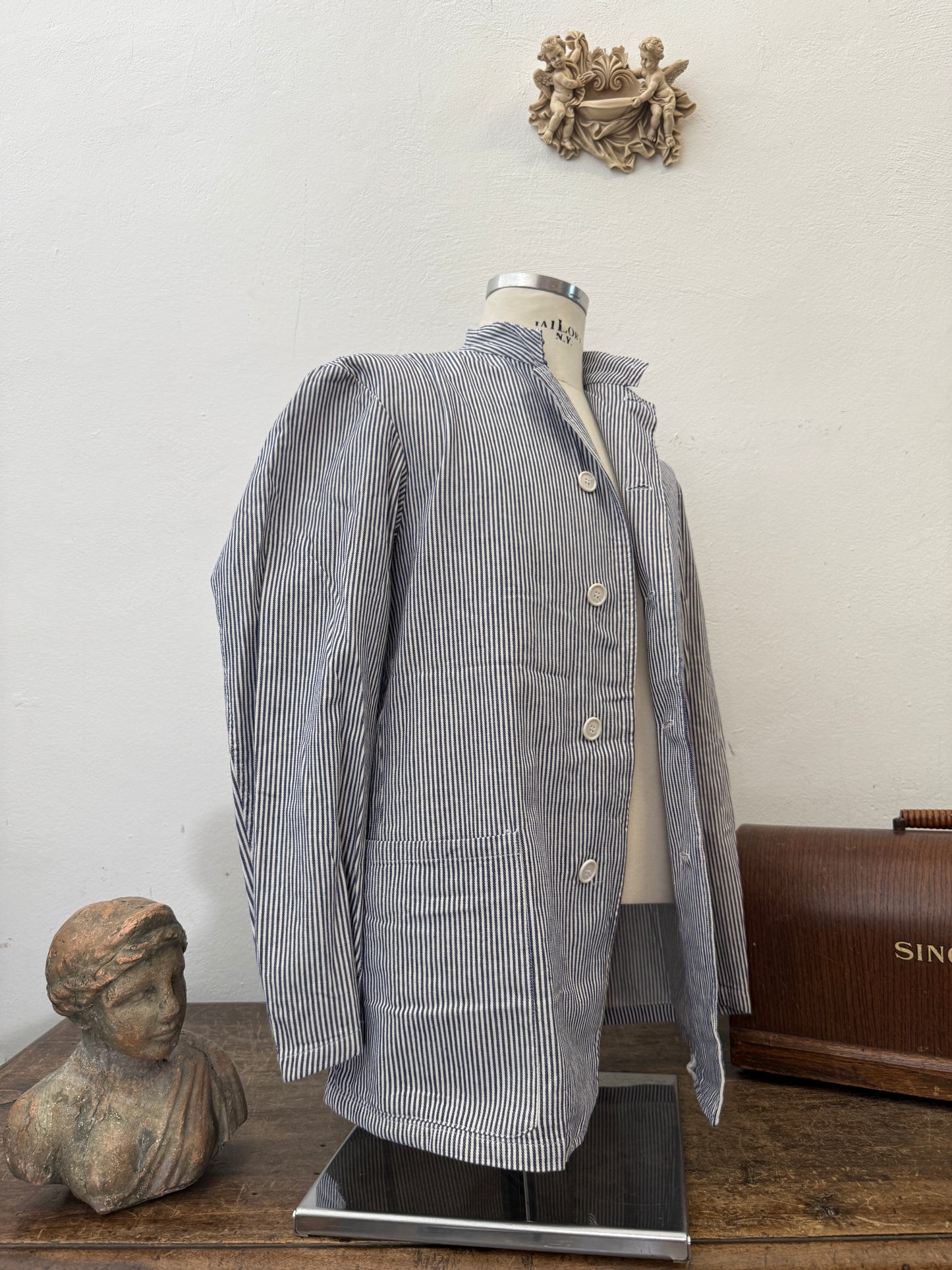 Vintage Italian Army Chef Jacket “L”