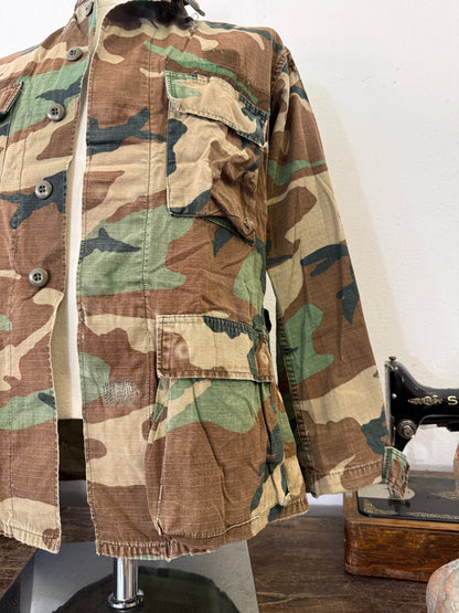 Vintage Ripstop Woodland Us Army Jacket “M”