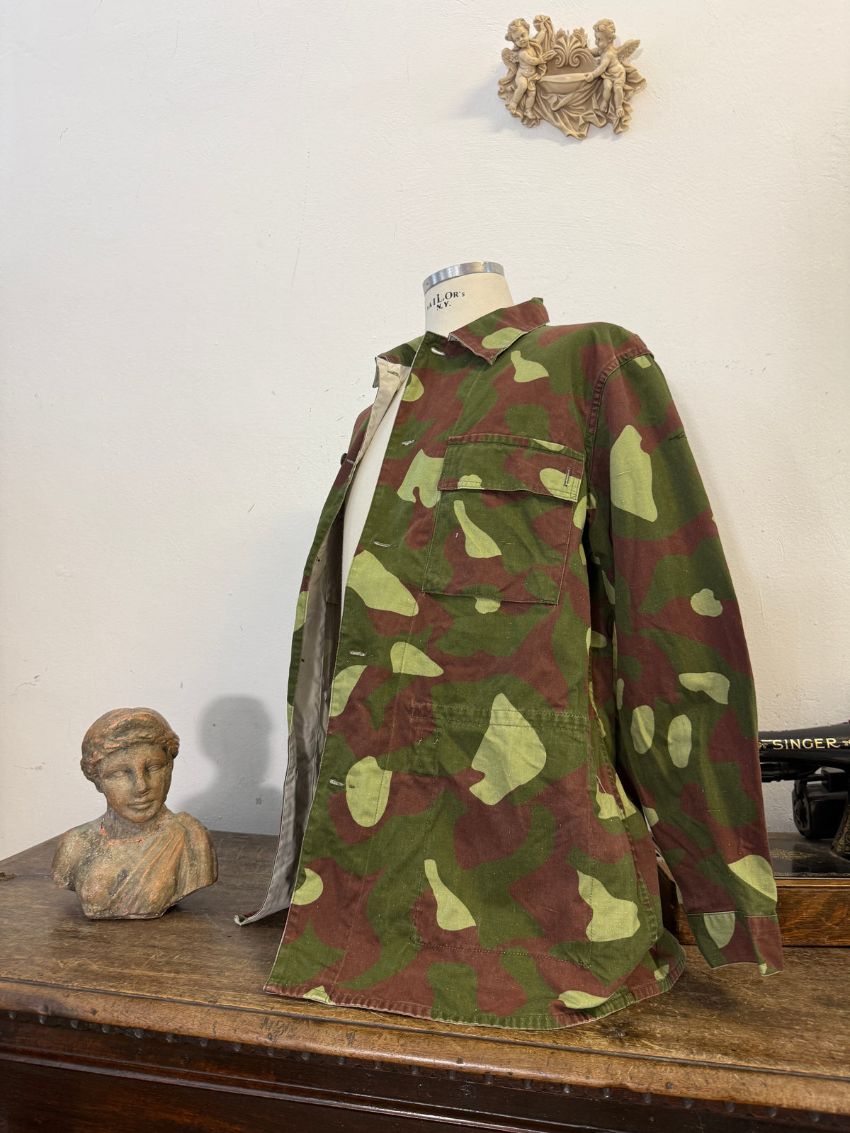 Vintage 60’s Rare Finnish Camo Jacket “L/XL”