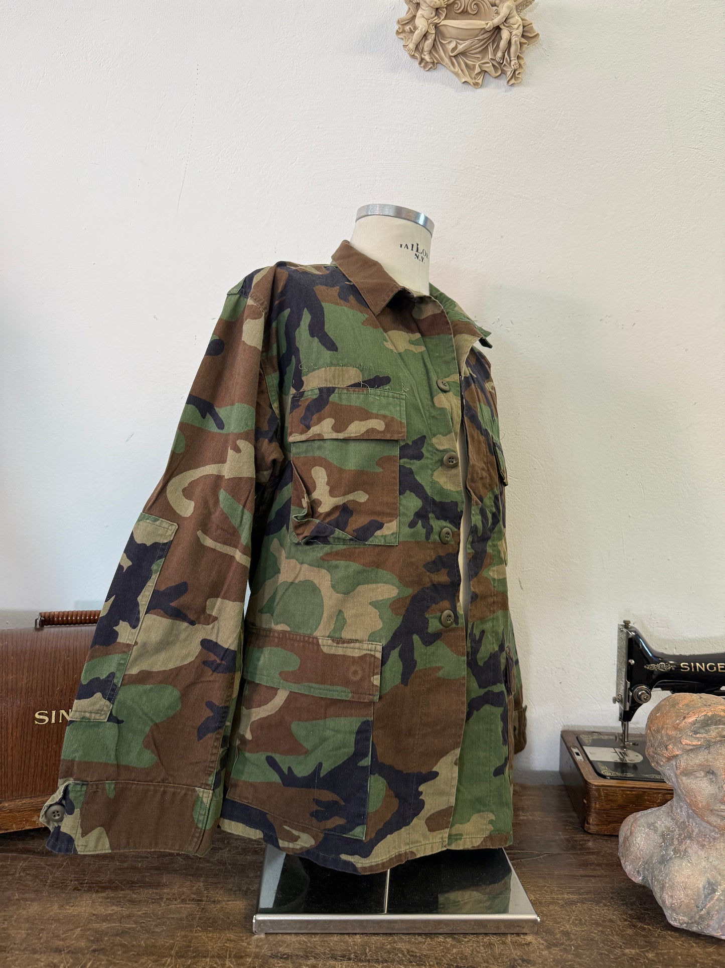 Vintage Woodland Us Army Jacket “XL”