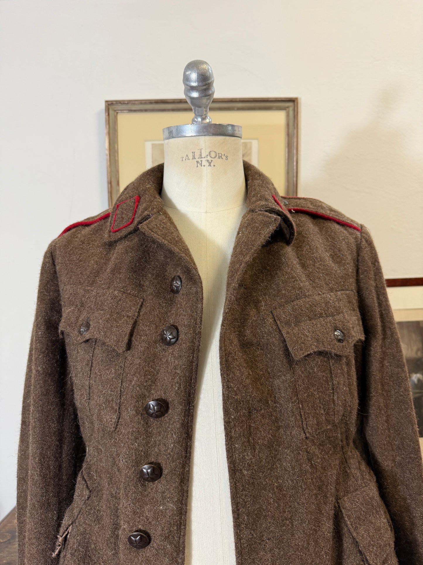 Vintage 70 Bulgarian Army Jacket “S”