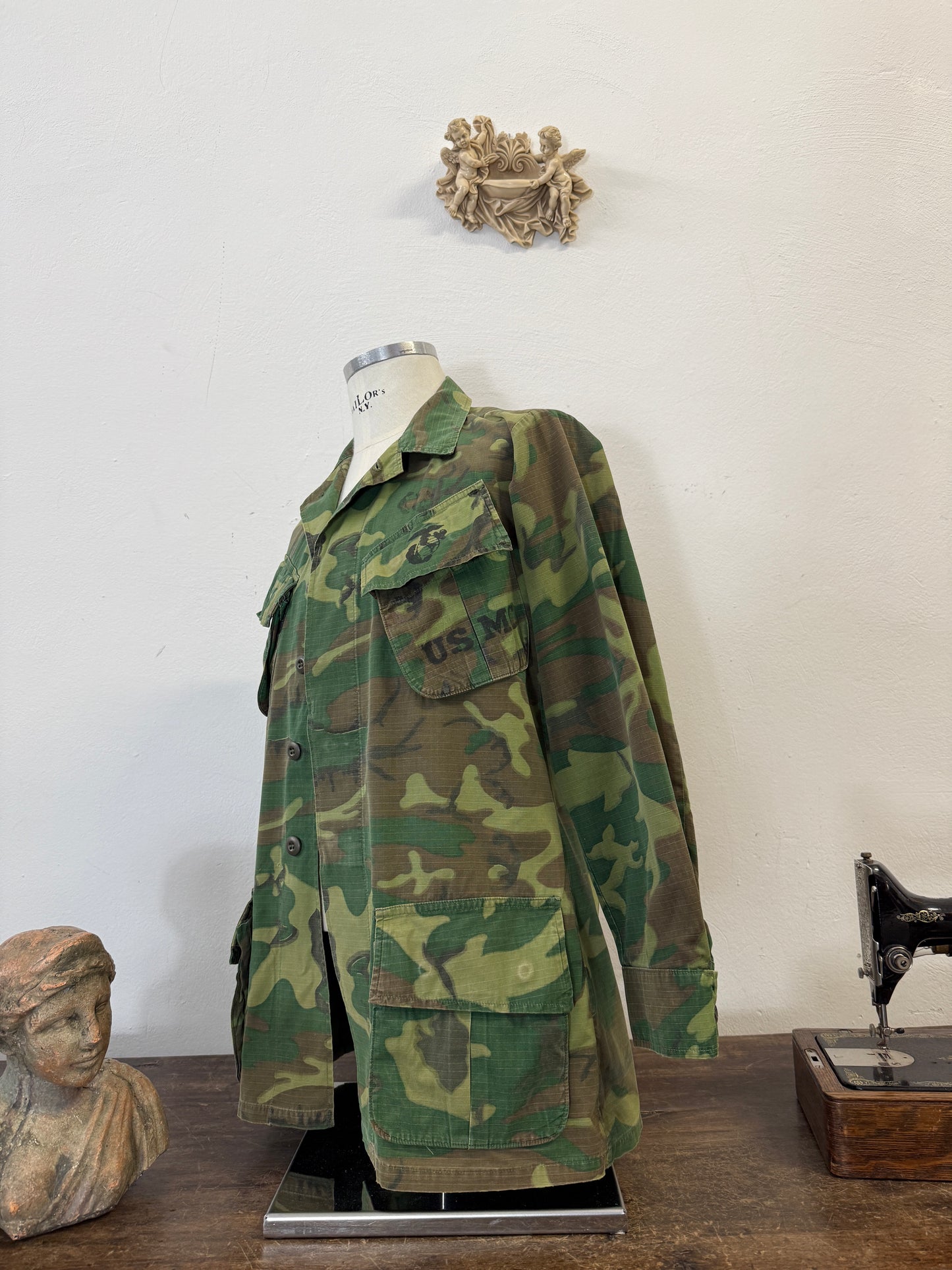 Vintage USMC Jungle Jacket ERDL Ripstop “S/M”