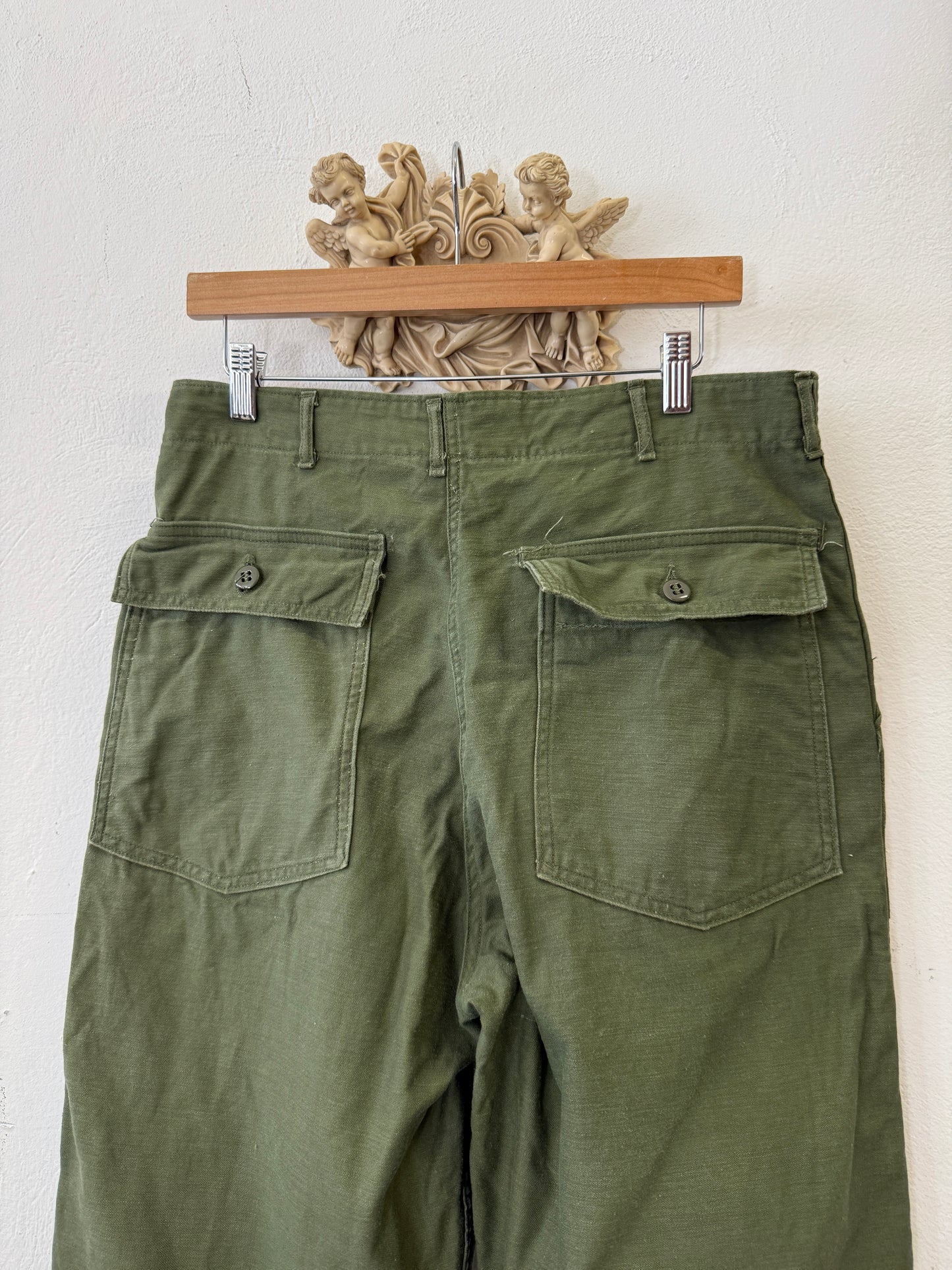 Vintage Og 107 Us Army Fatigue Pants “W33”