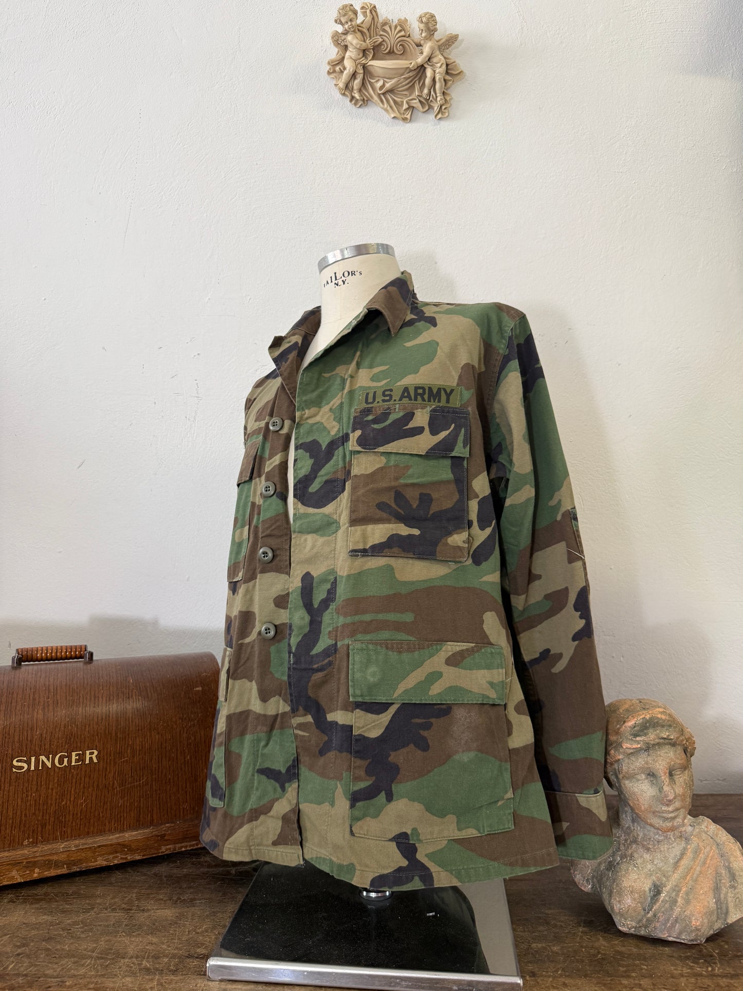 Vintage Woodland Us Army Jacket “M/L”