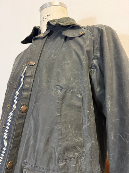 Vintage Barbour Bedale Jacket With Mending “S”