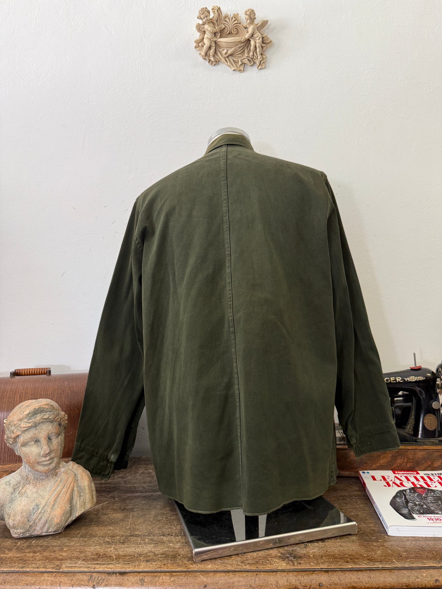 Vintage 80’s Faded Hungarian Army Shirt “L”