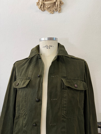 Vintage 80’s Faded Hungarian Army Shirt “M/L”