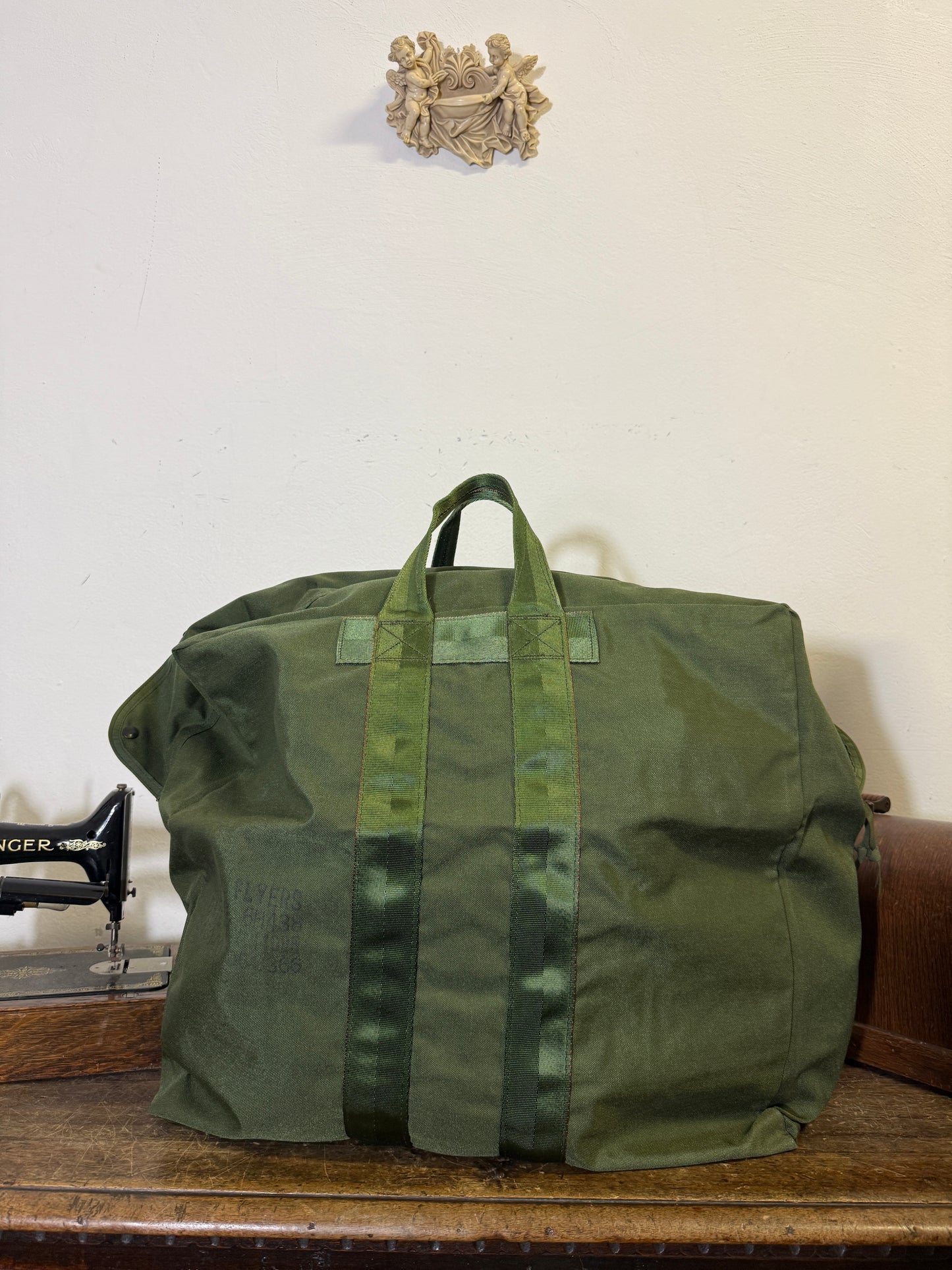 Vintage Nylon Us Flyers Kit Bag