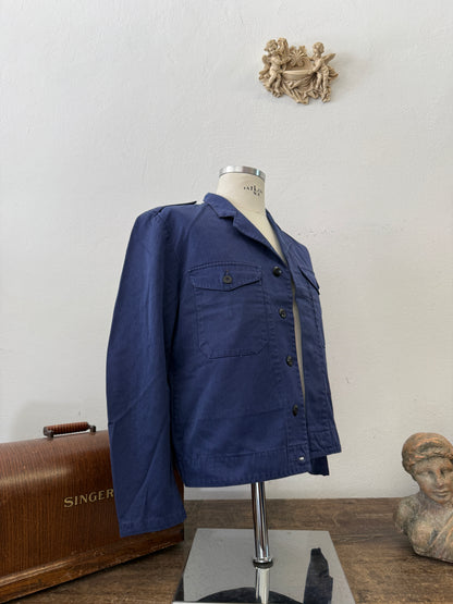 Vintage 80’s Swedish Army Work Jacket “S/M”