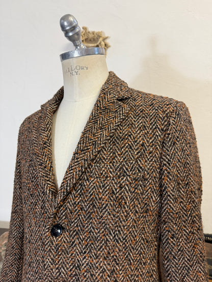 Herringbone Coat - M