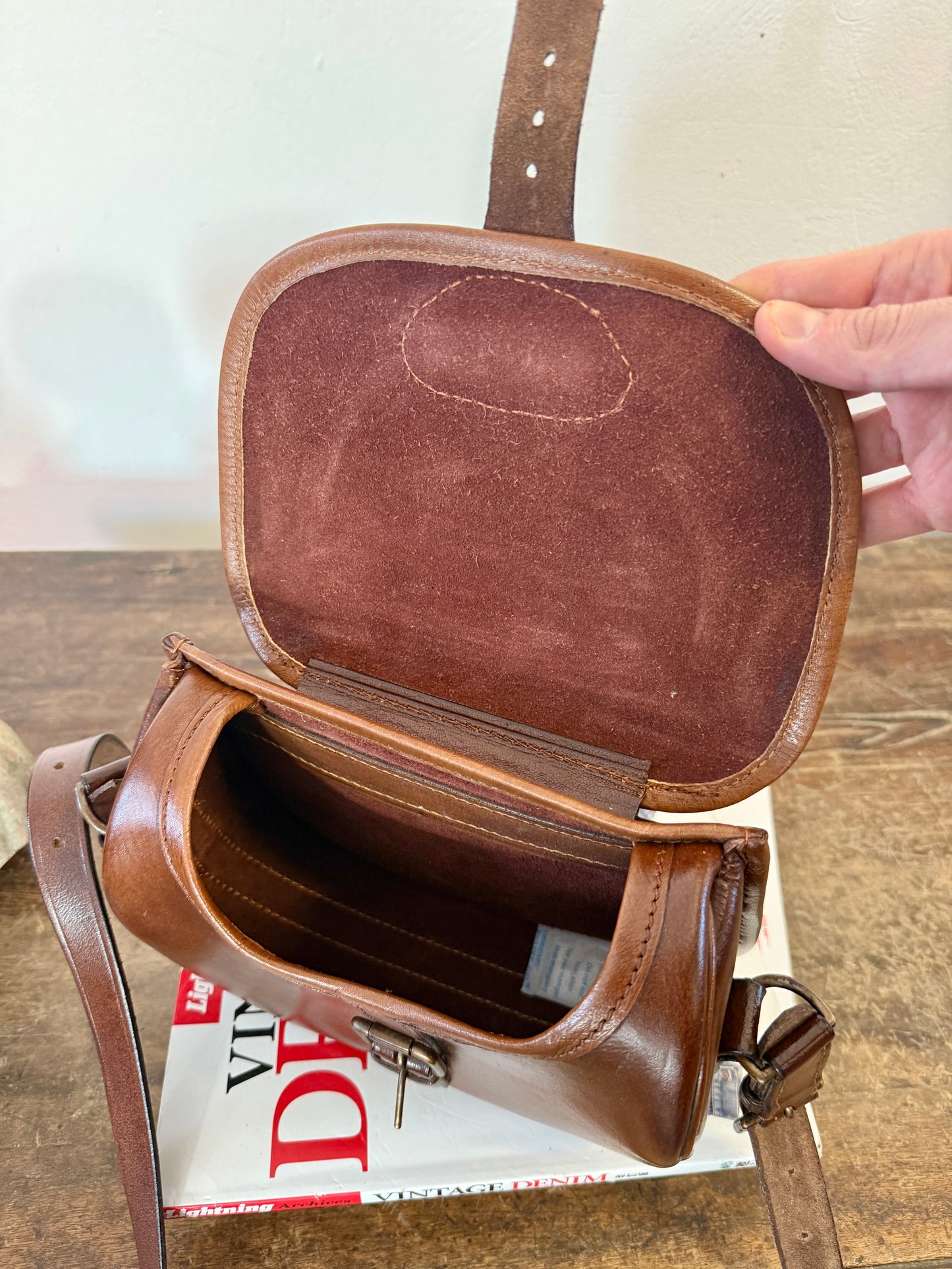 Vintage Saddle Bag - British Style