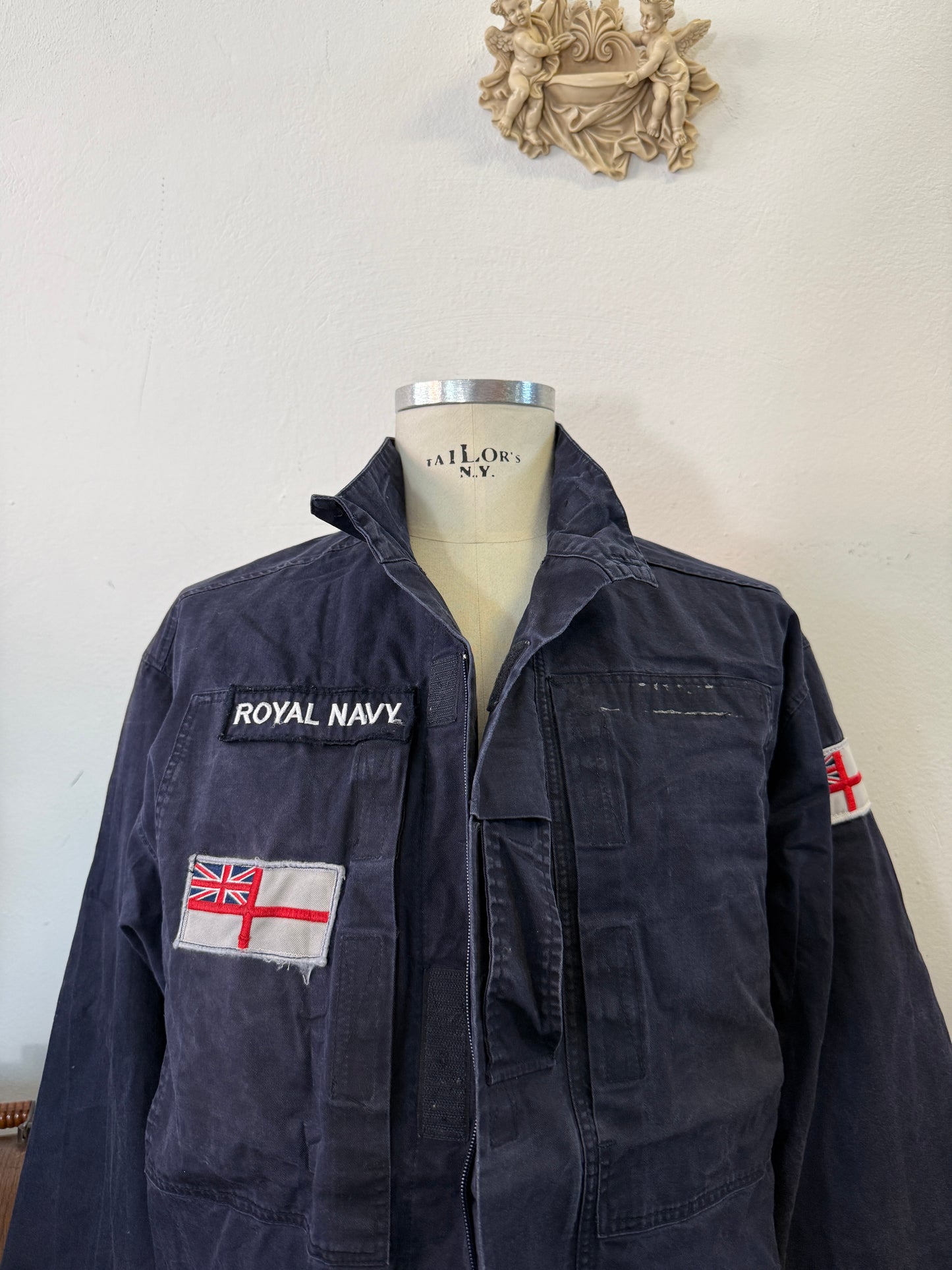 Vintage British Royal Navy Jacket “L/XL”