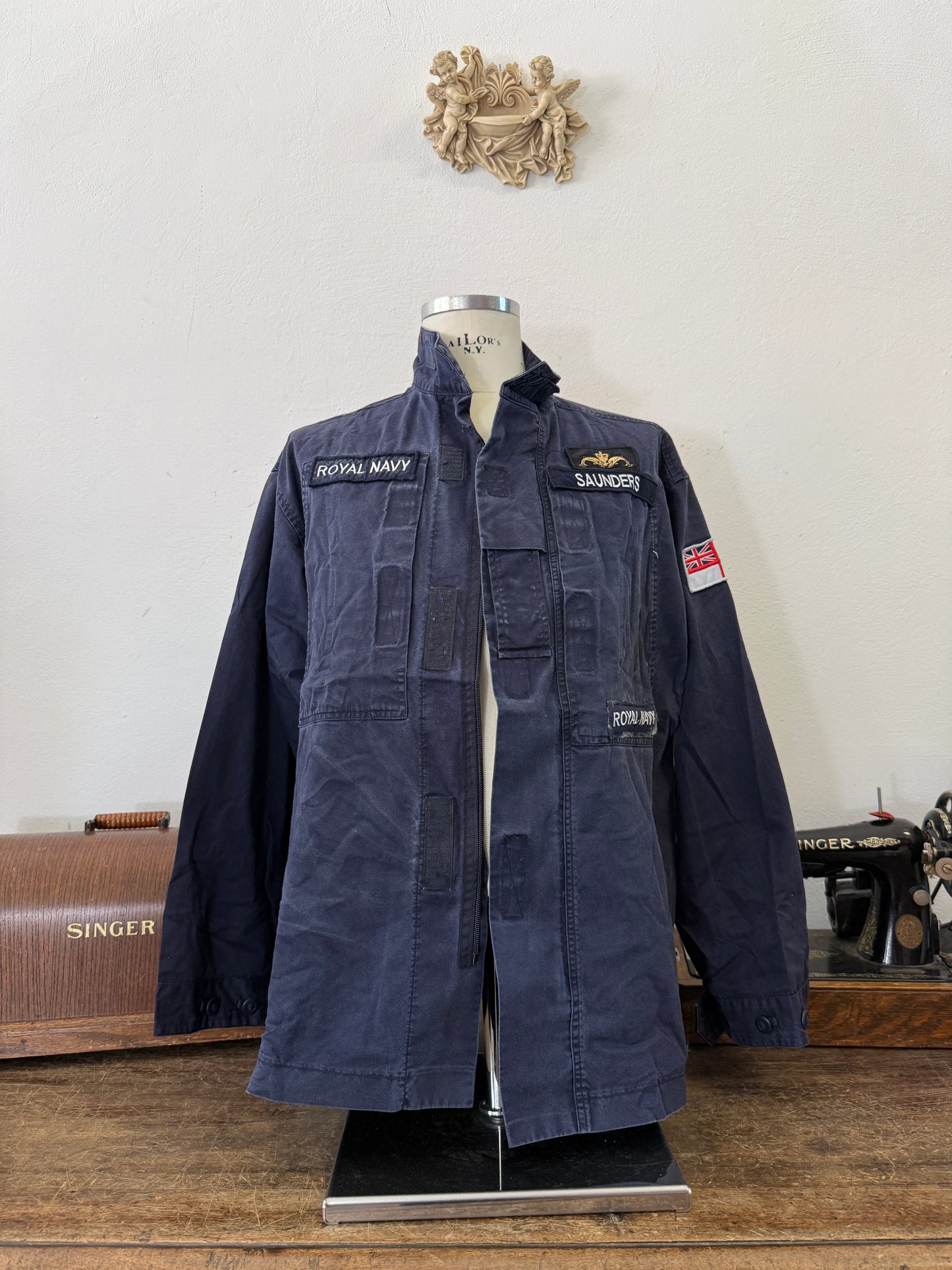 Vintage British Royal Navy Jacket “L/XL”